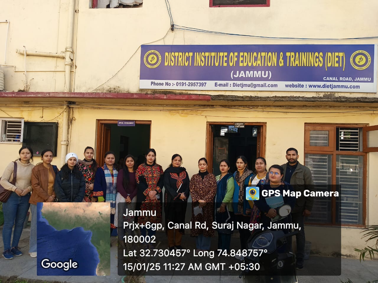 Visit the District Institute of Education and Training (Diet)